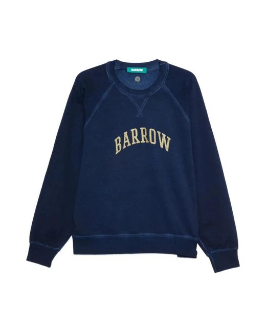 Barrow Crewneck Sweatshirt in het Blue voor heren