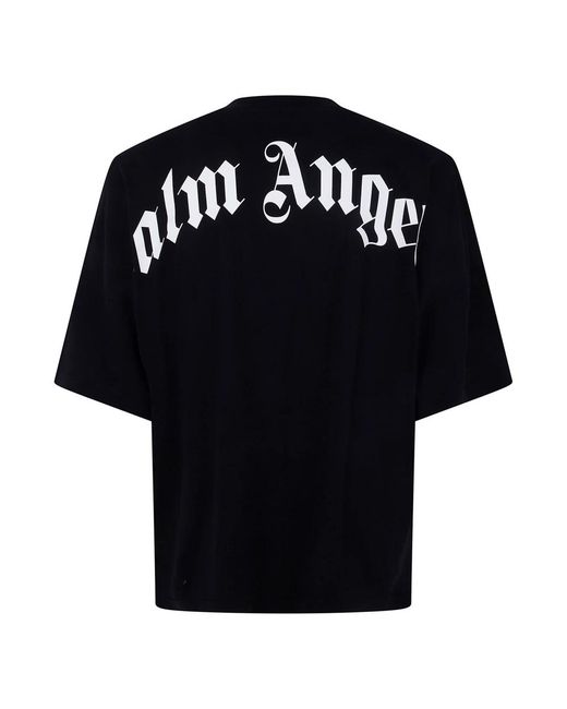 Palm Angels Black T-Shirts for men