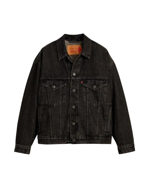 Levi's Black Denim Jackets for men