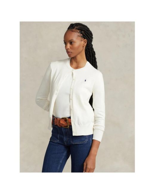 Polo Ralph Lauren White Cardigans
