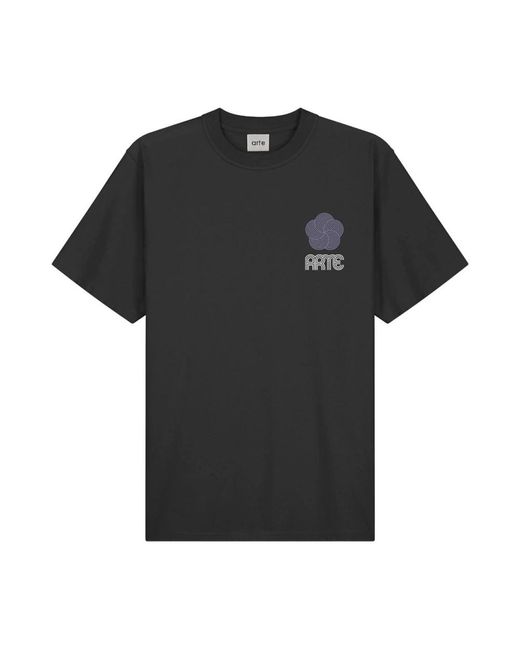 Arte' Black T-Shirts for men