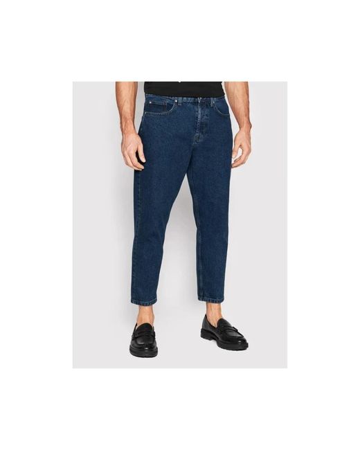 Only & Sons Blue Cropped Jeans for men