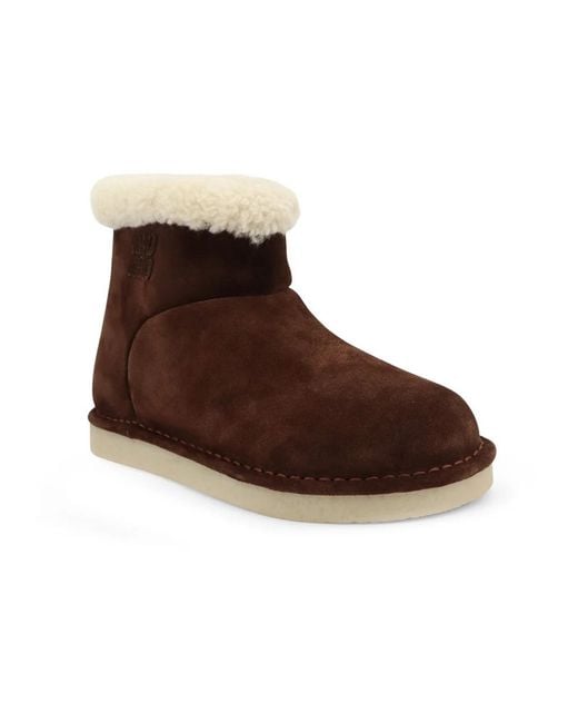 Miu Miu Brown Winter Boots