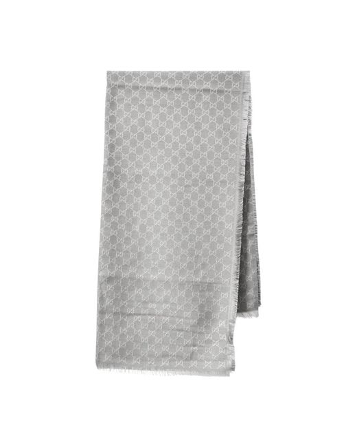 Scarves Gucci de color Gray