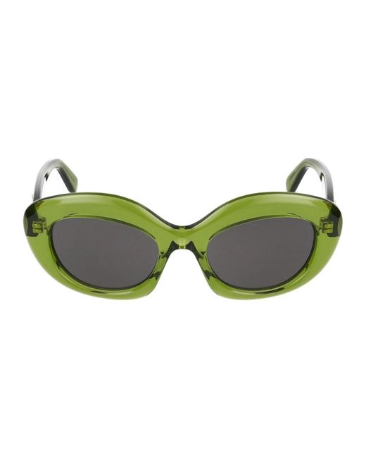 Sunglasses di Loewe in Green