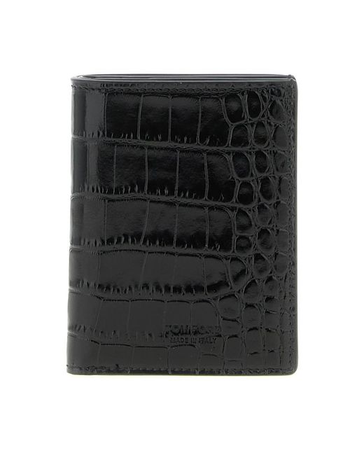 Wallets & Cardholders di Tom Ford in Black da Uomo