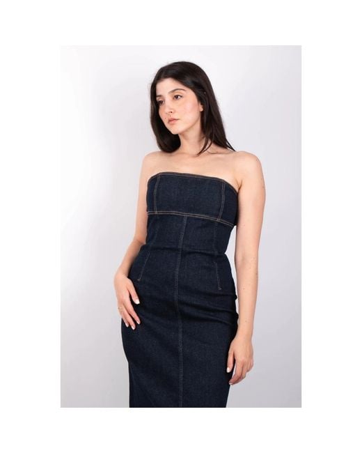 Weekend by Maxmara Blue Midi Dresses