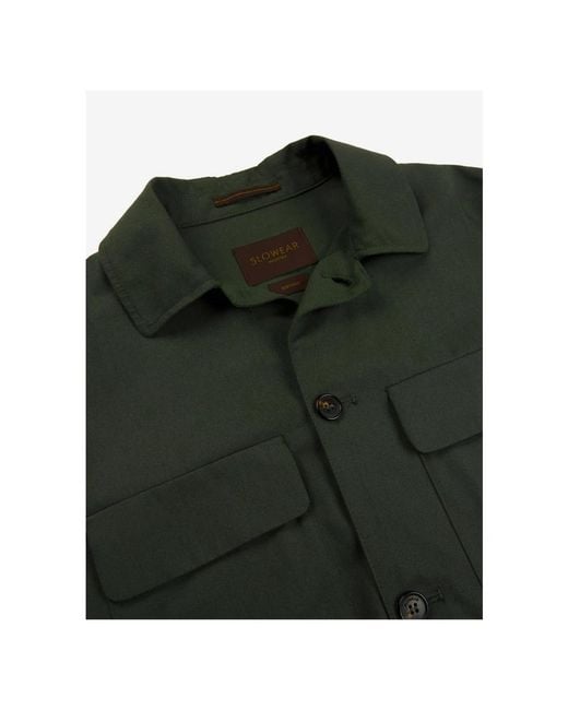 Incotex Green Casual Shirts for men