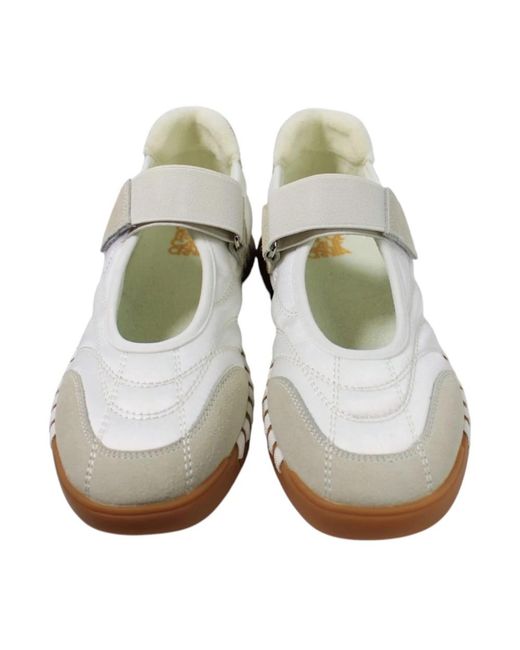 Colors Of California White Ballerina Shoes