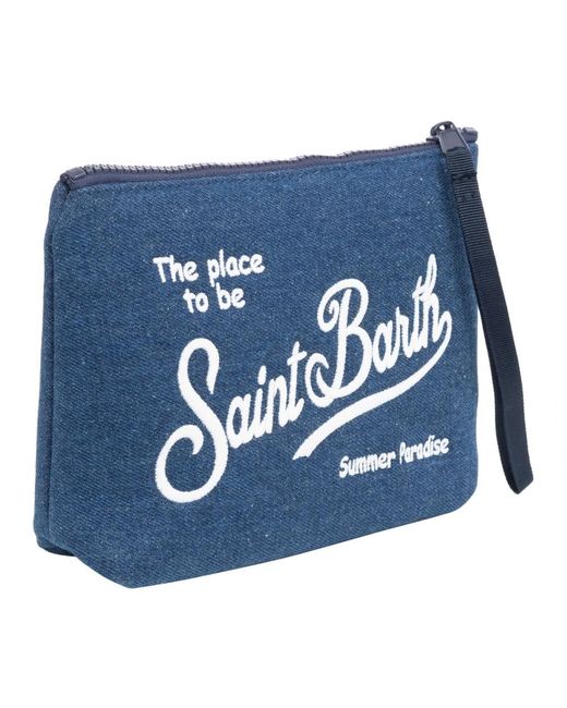 Mc2 Saint Barth Blue Clutches for men