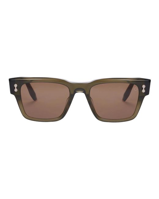 Sunglasses di Akoni in Green da Uomo