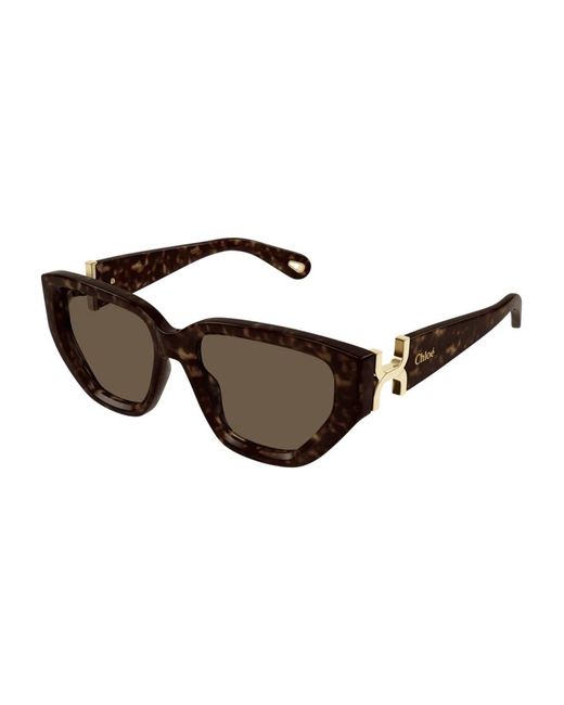 Sunglasses di Chloé in Brown