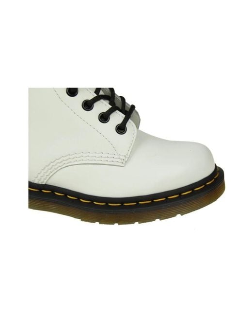 Dr. Martens Natural Lace-Up Boots