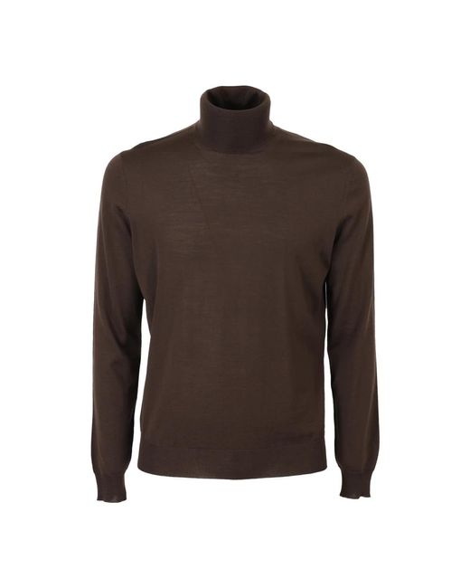 Knitwear > turtlenecks FILIPPO DE LAURENTIIS pour homme en coloris Brown