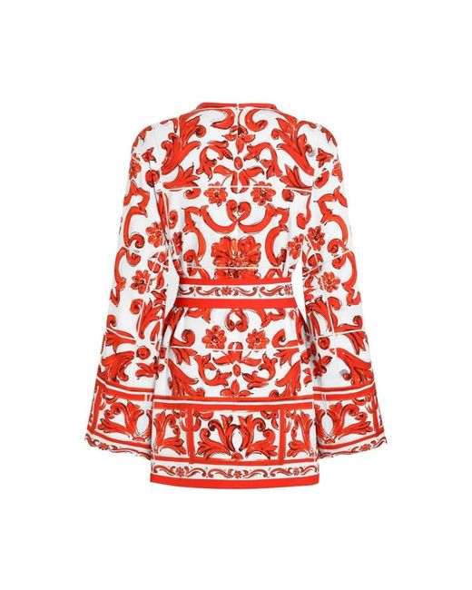 Dolce & Gabbana Red Blouses