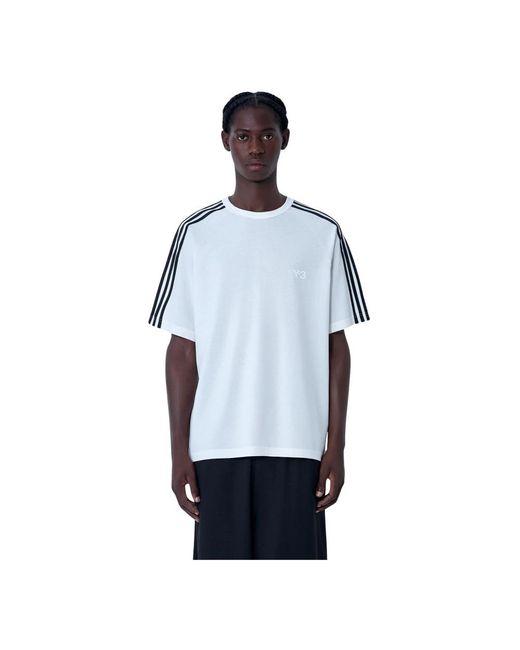 Y-3 Blue T-Shirts for men