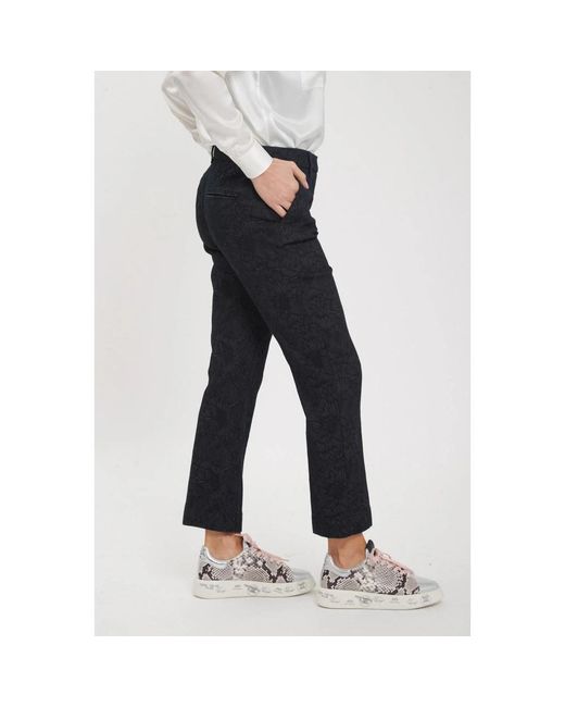 Via Masini 80 Black Chinos