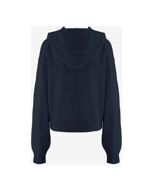 Allude Hoodies & Sweatvesten ,Blauw ,Wol Wollen En Kasjmier Knit in het Blue