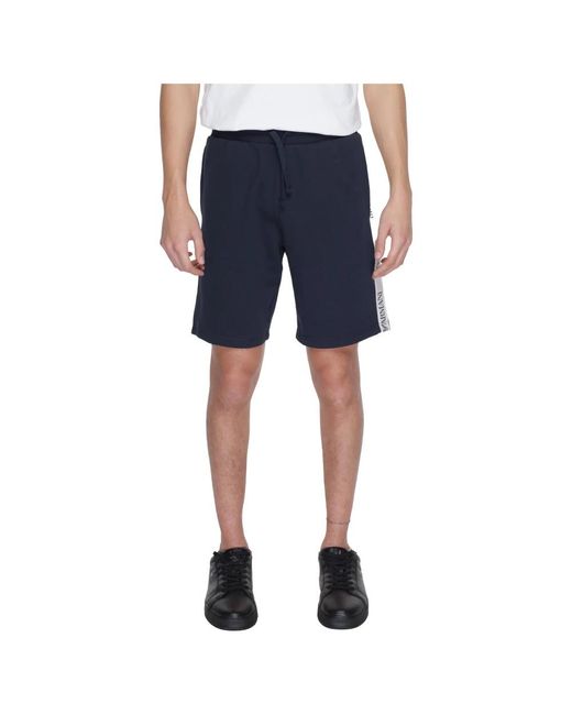 Emporio Armani Blue Casual Shorts for men