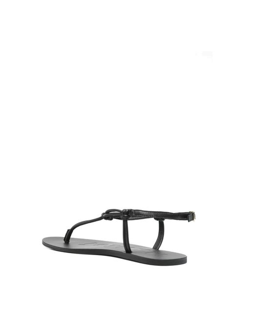 Manebí Brown Flat Sandals