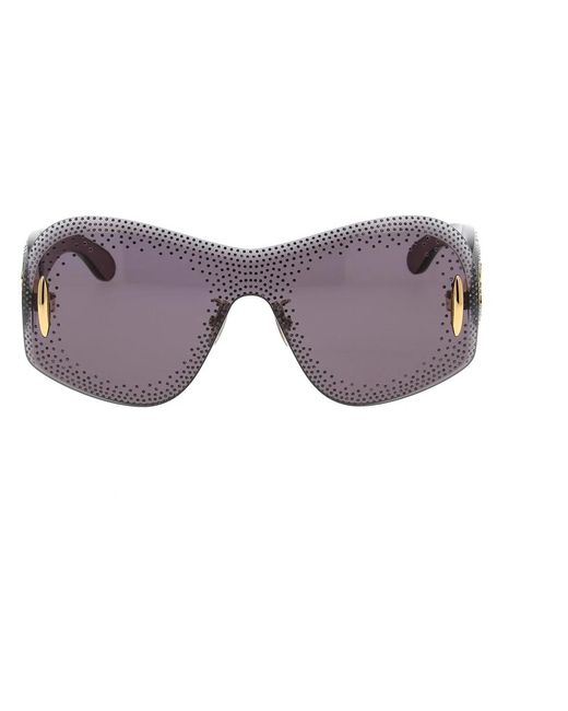 Loewe Accessoires ,Veelkleurig ,Stijlvolle Zonnebril Voor Ultieme Zonbescherming in het Purple