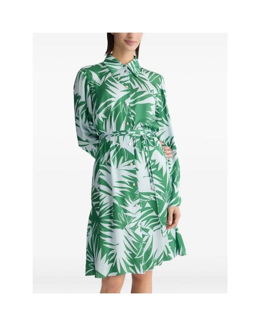 Liu Jo Green Shirt Dresses