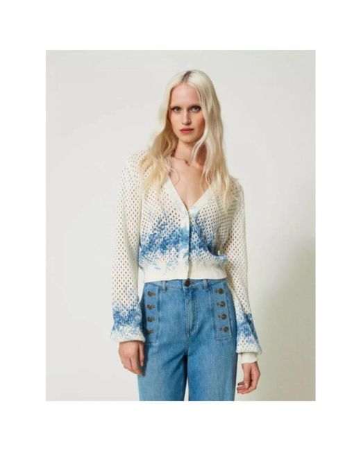 Cardigans Twinset de color Blue