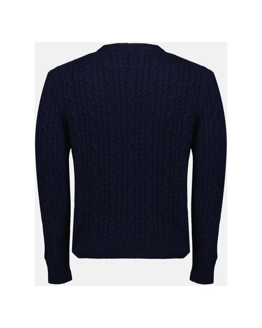 Dior Blue Cashmere Knitwear for men