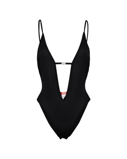 DIESEL Badmode ,Zwart ,Polyester Daisy-Dn Badpak in het Black