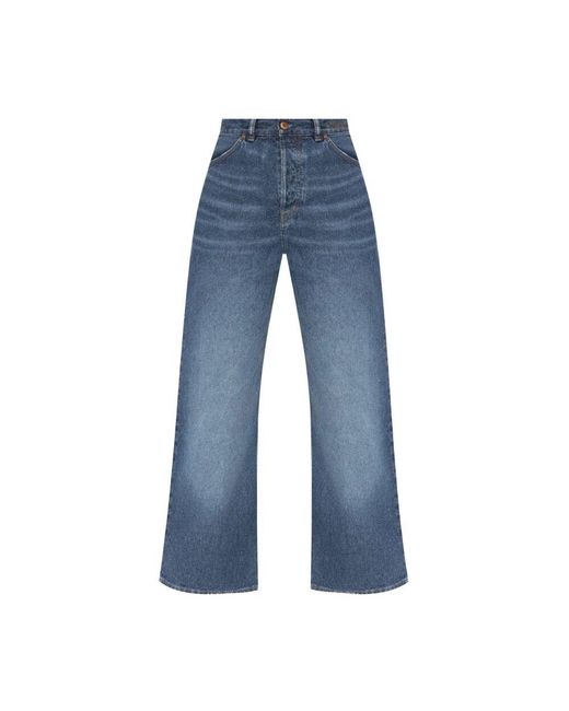 Chloé Blue Weite jeans