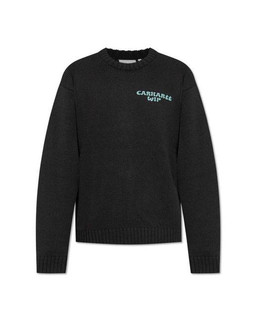 Carhartt Black Round-Neck Knitwear for men