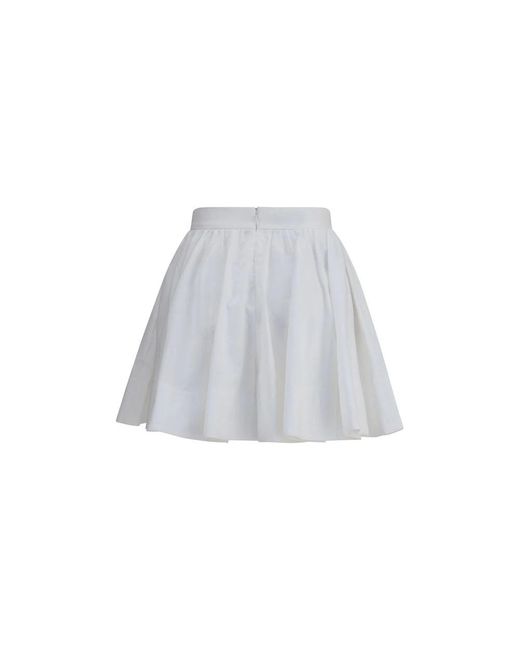 Short Skirts ANDAMANE en coloris White