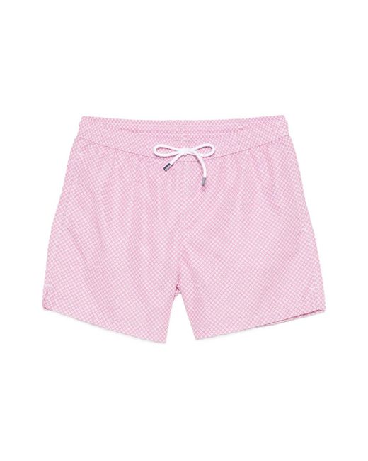 Fedeli Pink Beachwear for men