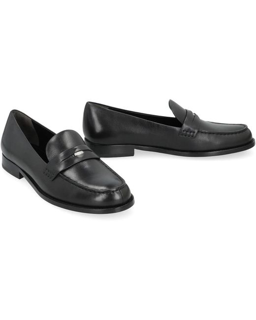 Tory Burch Black Loafers