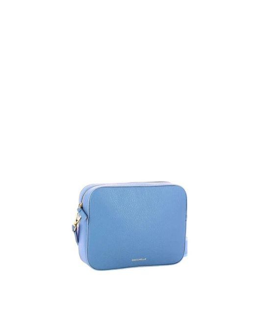 Coccinelle Blue Blau Umhängetasche Kompaktes Modell