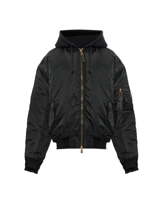 Vetements Bomberjack in het Black voor heren