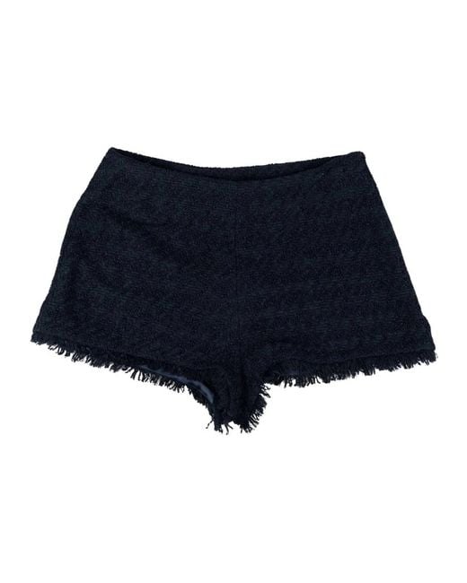 Kiton Blue Short Shorts