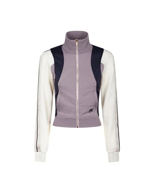 Palm Angels Purple Zip-Throughs
