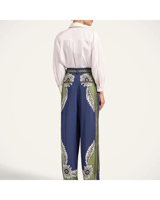 LaDoubleJ Brooklyn Broek in het Blue