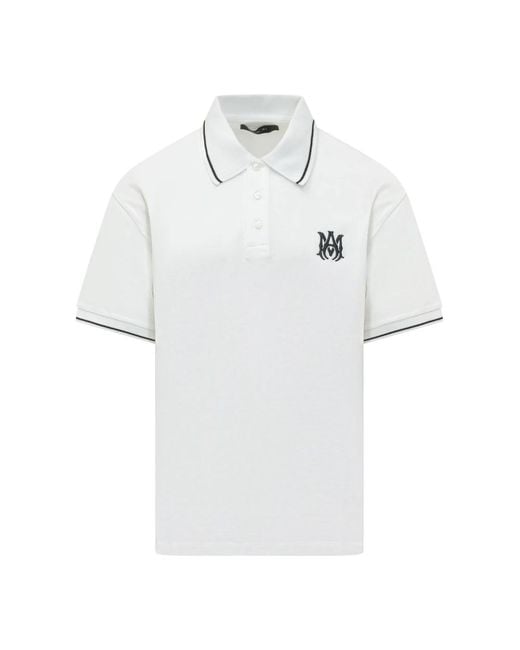 Amiri White Polo Shirts for men