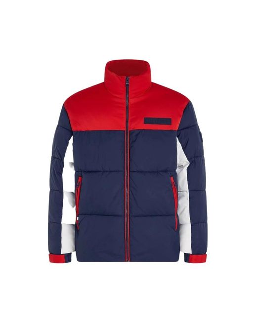 Tommy Hilfiger Red Down Jackets for men