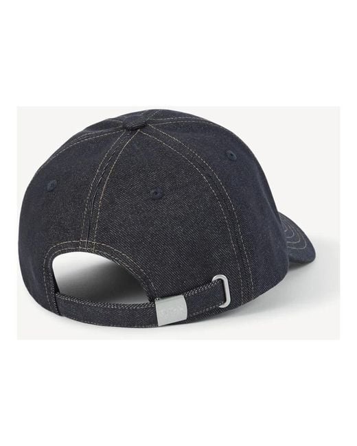 KENZO Tulip Embroidered Cap in het Blue voor heren