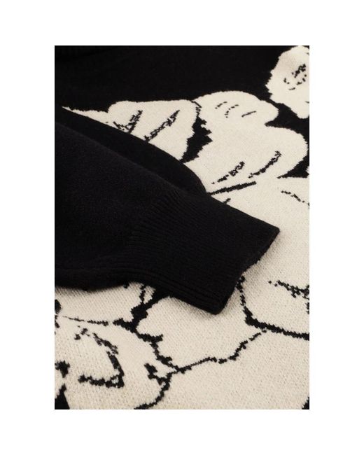 Object Knitted Dresses in het Black