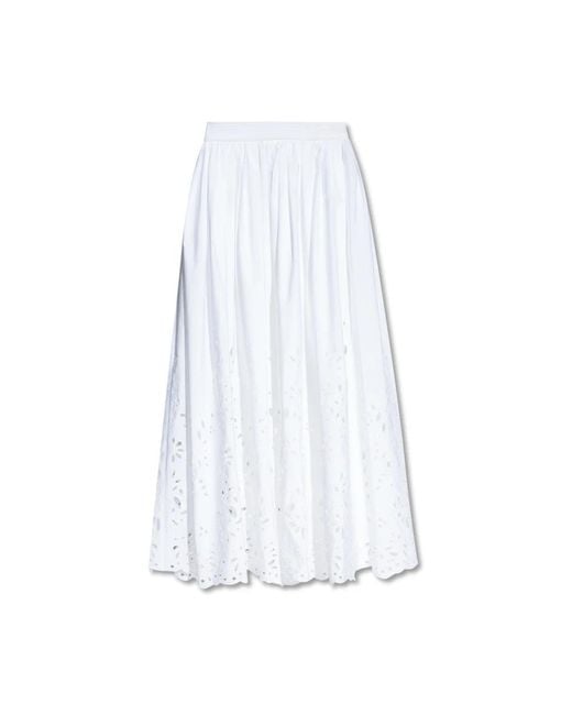 Chloé White Midi Skirts