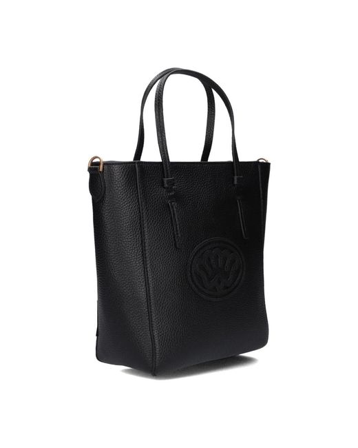 Fred De La Bretoniere Zwarte Peggy Handtas in het Black