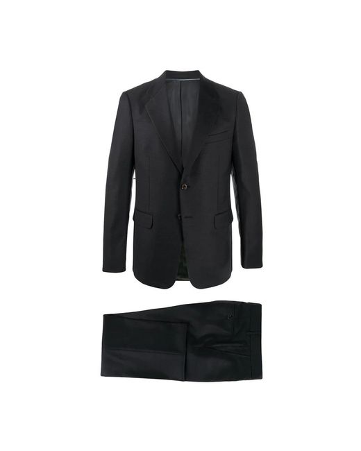 Gucci Black Single Breasted Suits