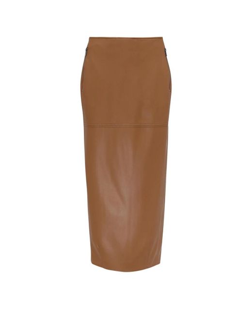 Maxi Skirts Max Mara de color Brown