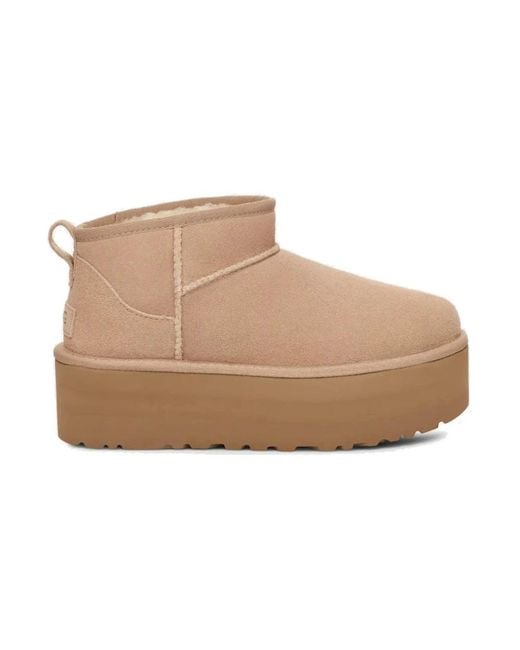 Ugg Classic Ultra Mini Platform in het Natural