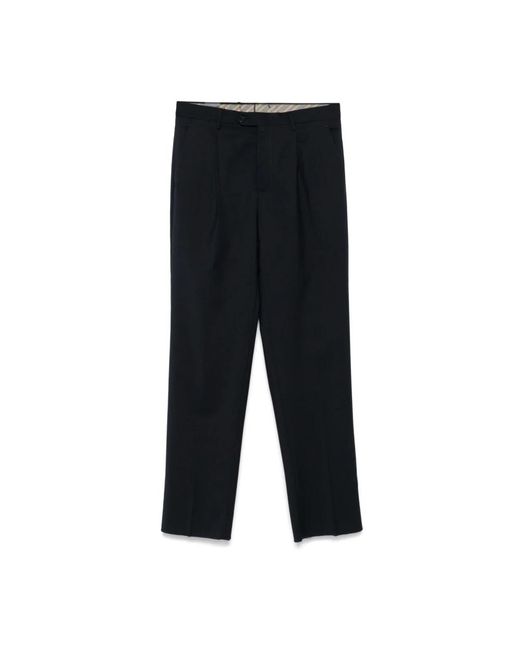 Etro Blauwe Broek Regular Fit in het Black voor heren