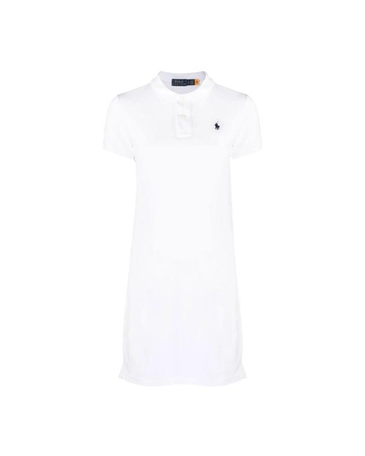 Polo Ralph Lauren White Short Dresses